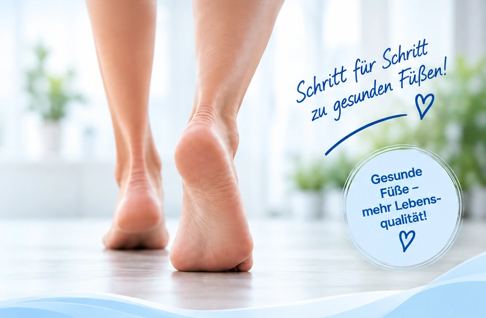 Schritt für Schritt zu gesunden Füßen
